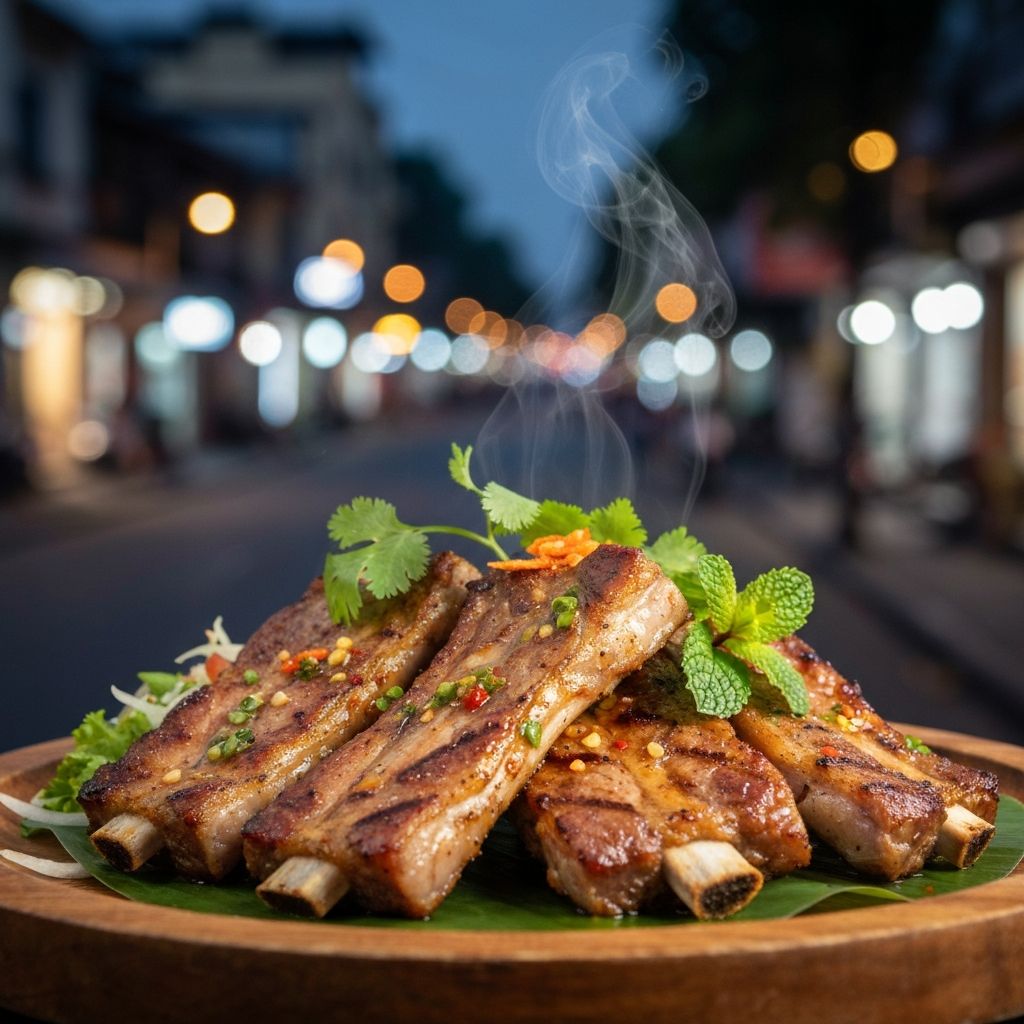 Sườn Bê Nướng